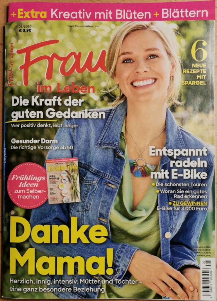 Interview Magazin Frau im Leben 05/2020