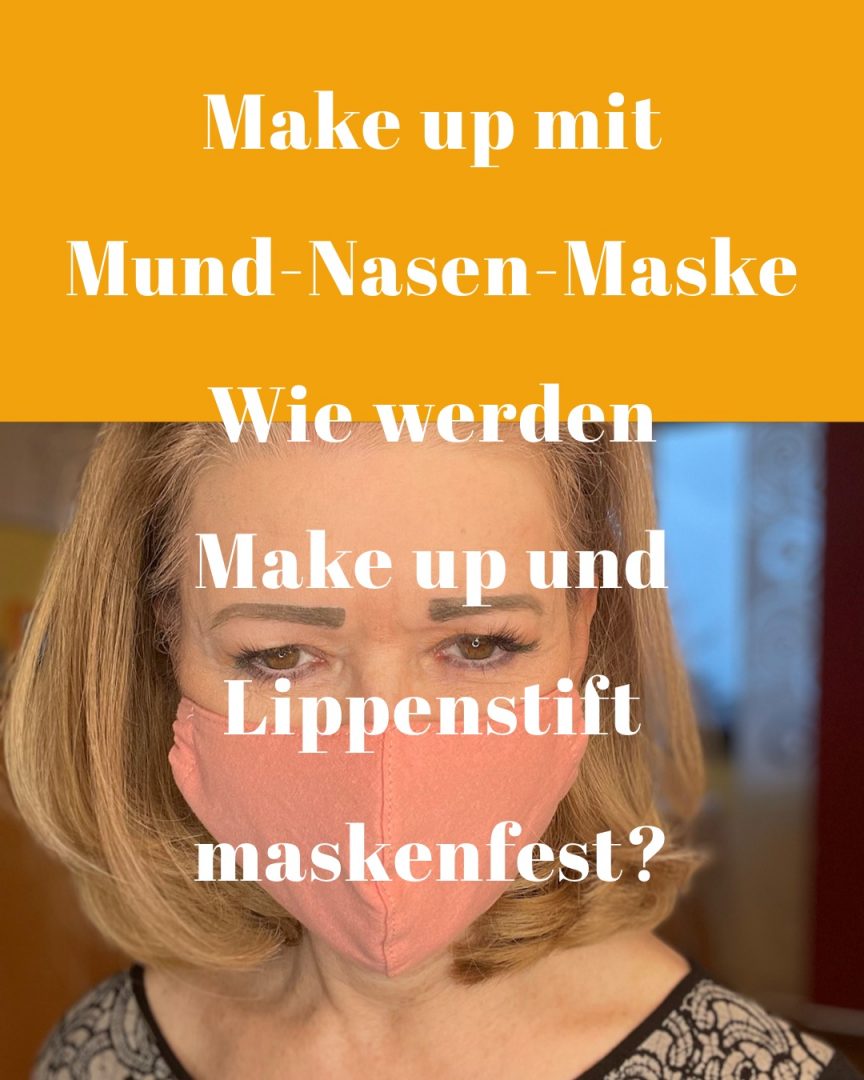 Maskenfestes Make up